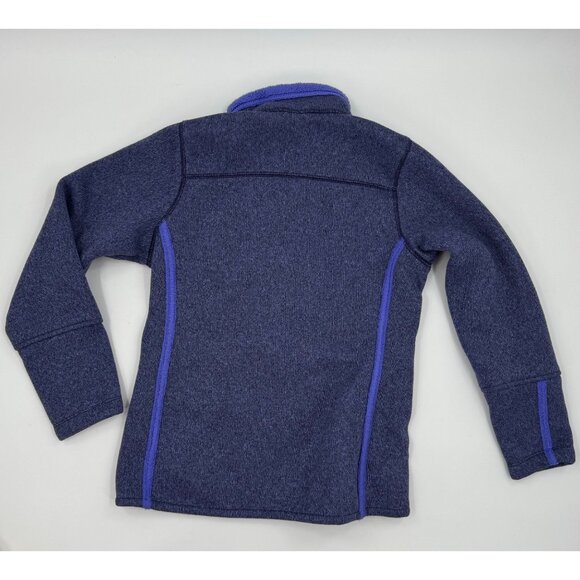 The North Face Girls Banderitas Full-Zip Fleece Jacket Large (14/16) Purple - Picture 10 of 13